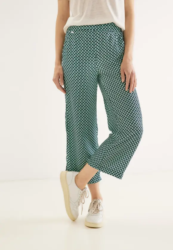Street One Loose Fit Hose mit Print