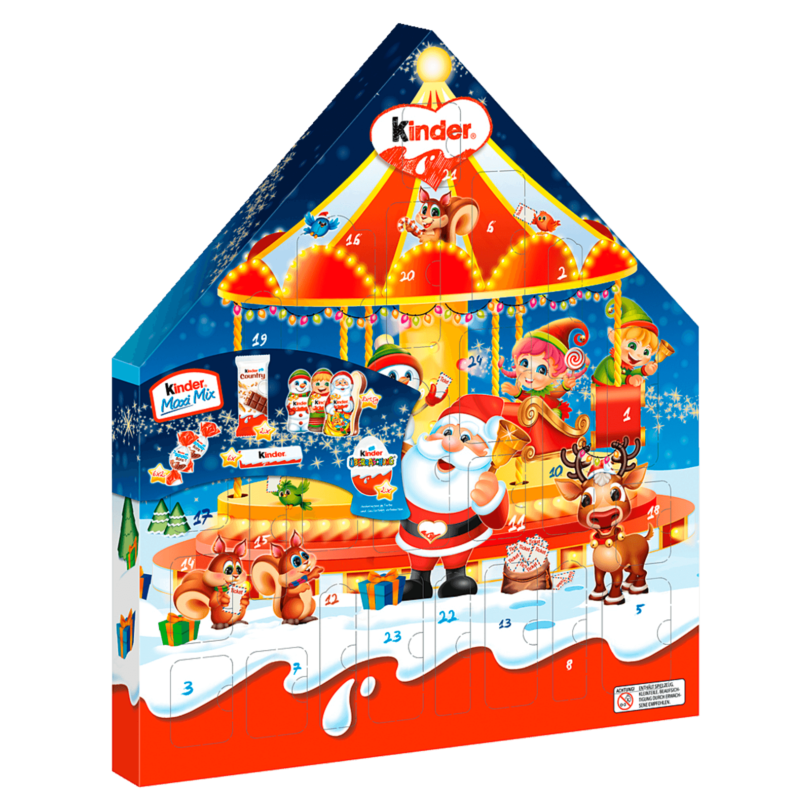 Kinder Maxi Mix Adventskalender 351g