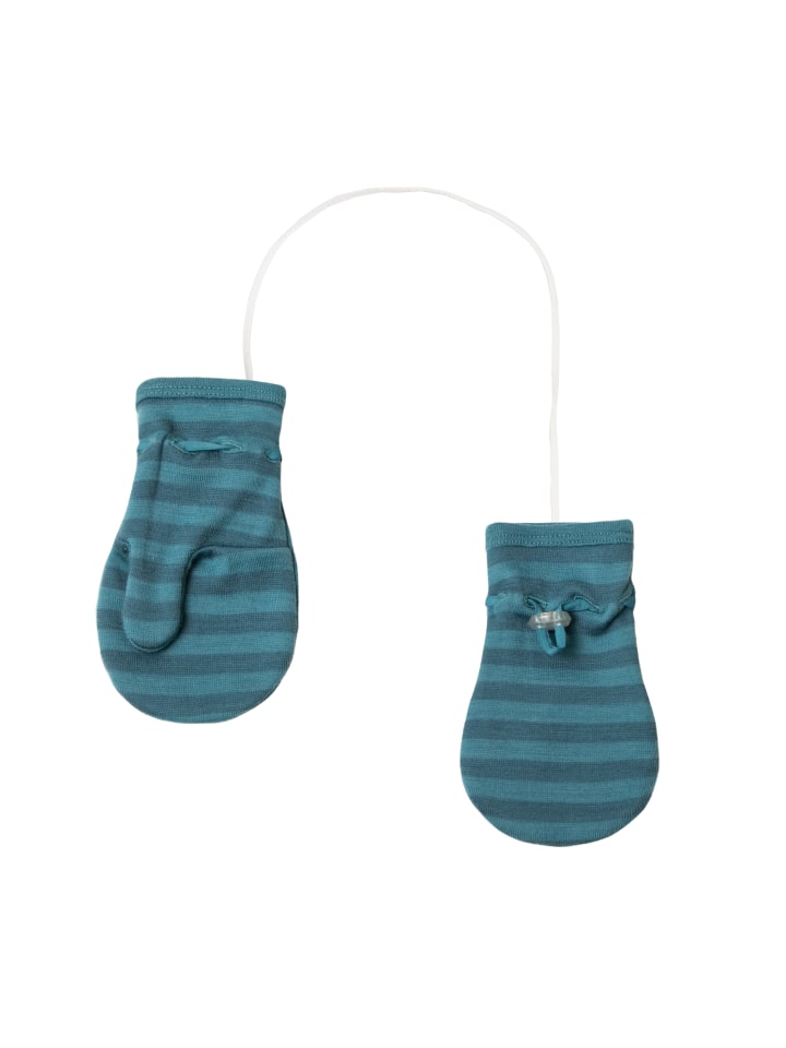 Joha Fausthandschuhe Merinowolle in blue stripe günstig kaufen