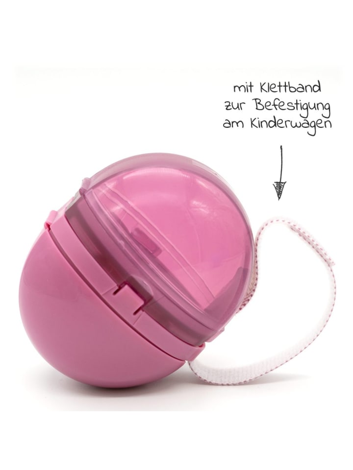 MiaMia Schnullerbox Duo - Beere in rosa günstig kaufen onesize