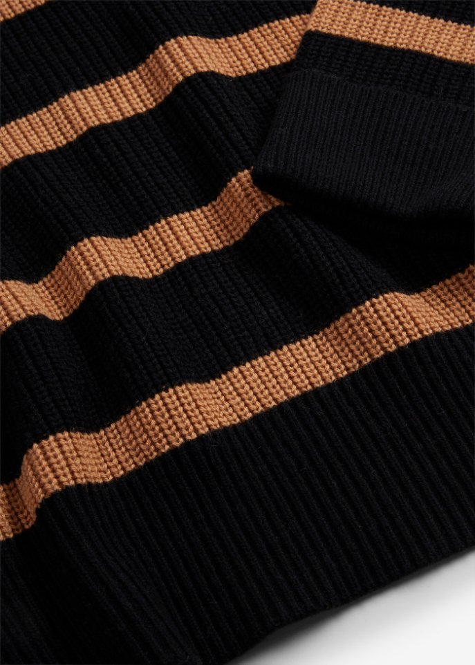 Wollpullover mit lockerer Passform