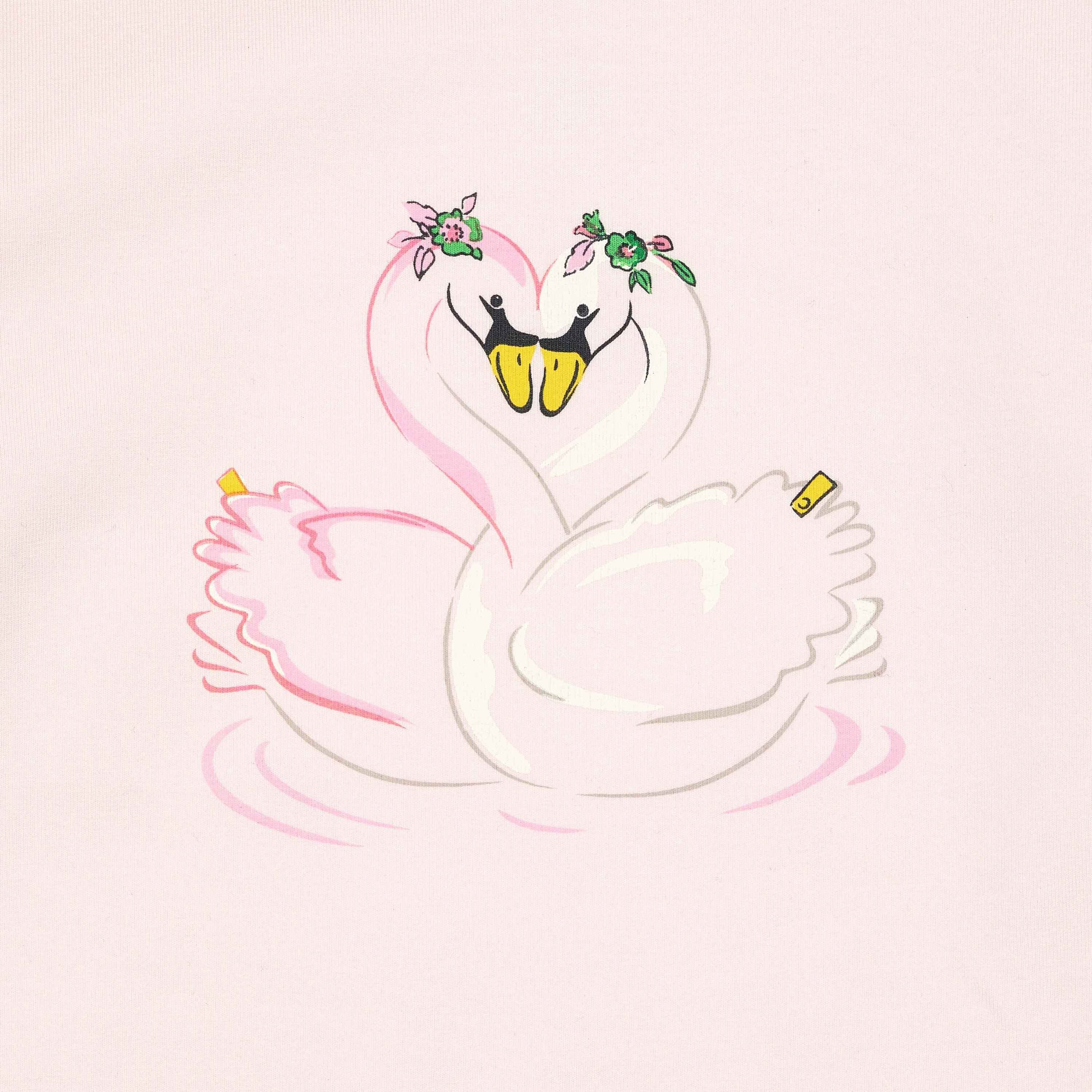 Steiff Langarmbluse Bluse langarm Swan Lake