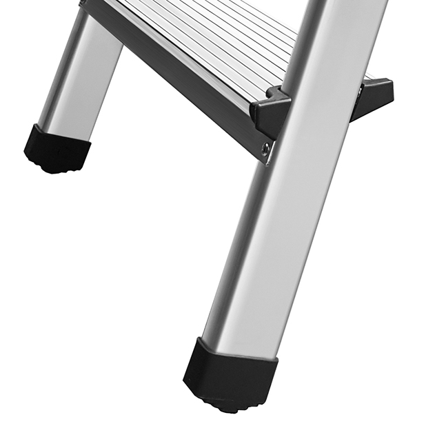 Vago-Tools Leiter Trittleiter Klappleiter zweiseitige Haushaltsleiter 2x7 Stufen