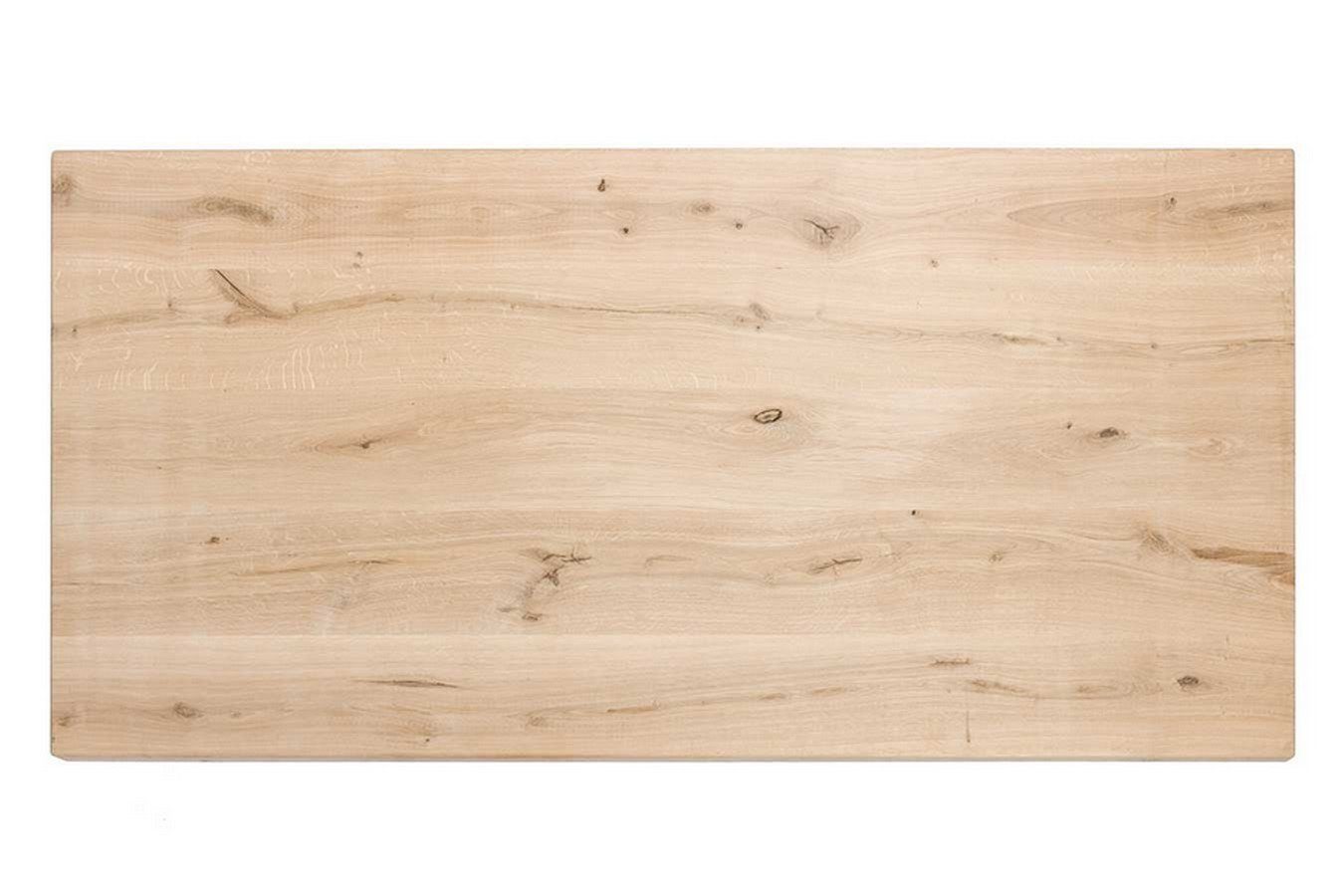Tischhelden Arbeitsplatte Tischplatte Eiche gerade Kante 240*100 cm