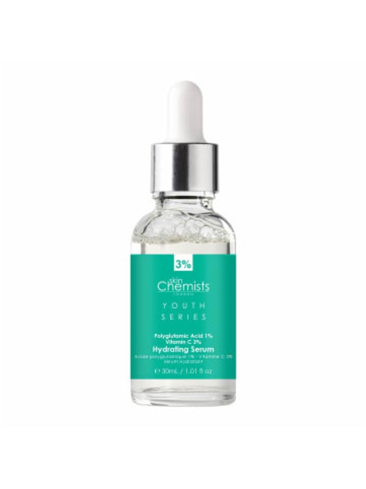 Skinchemists Feuchtigkeitsspendendes Serum - Polyglutaminsäure 1%, Vitamin C 3% 30ml günstig kaufen onesize