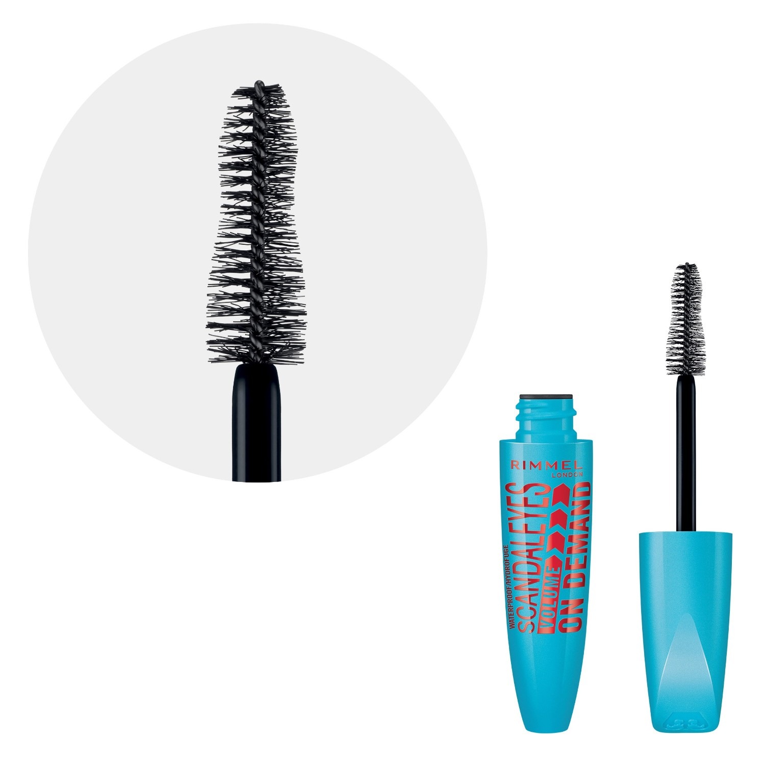 Rimmel London SCANDALEYES VOLUME ON DEMAND 001 WODOODPORNY