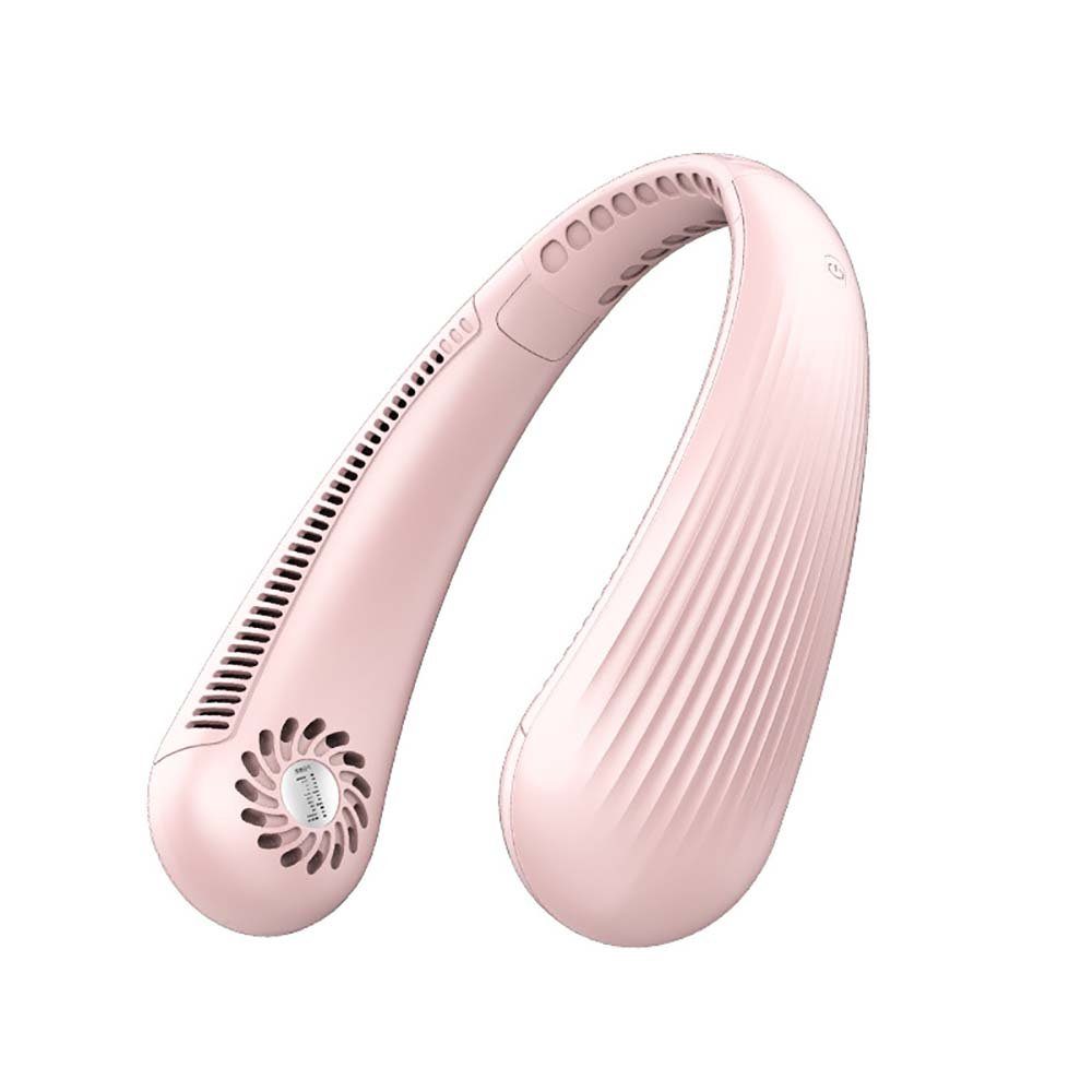 aikidio Handfächer Neuer leiser, wiederaufladbarer USB-Ventilator mit hängendem Hals