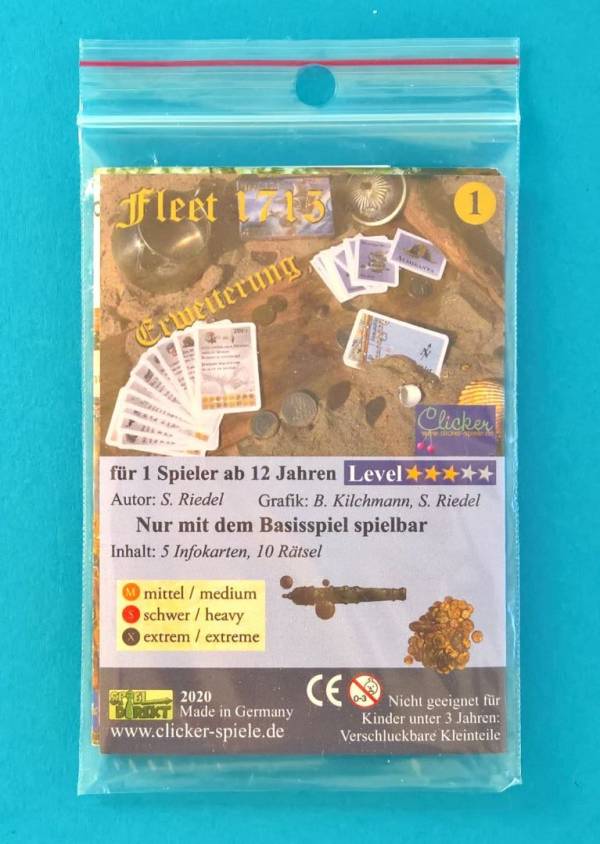 Denkerspiel - Fleet 1715 - 1. Erweiterung (deutsch/engl.)