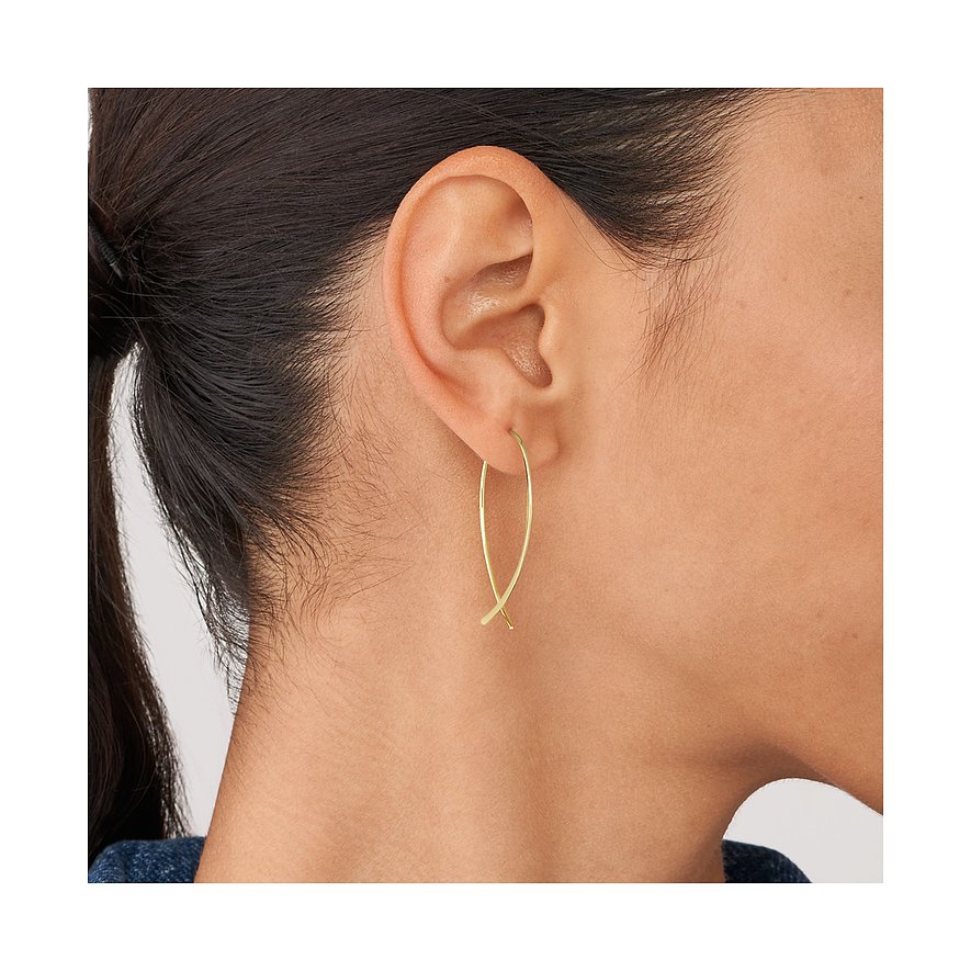 Fossil Creolen Jewelry