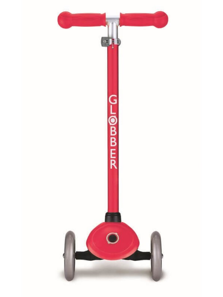 GLOBBER Kinderroller Primo, 3 Räder, rot, mit Leuchtrollen, 3-7 Jahre günstig kaufen onesize