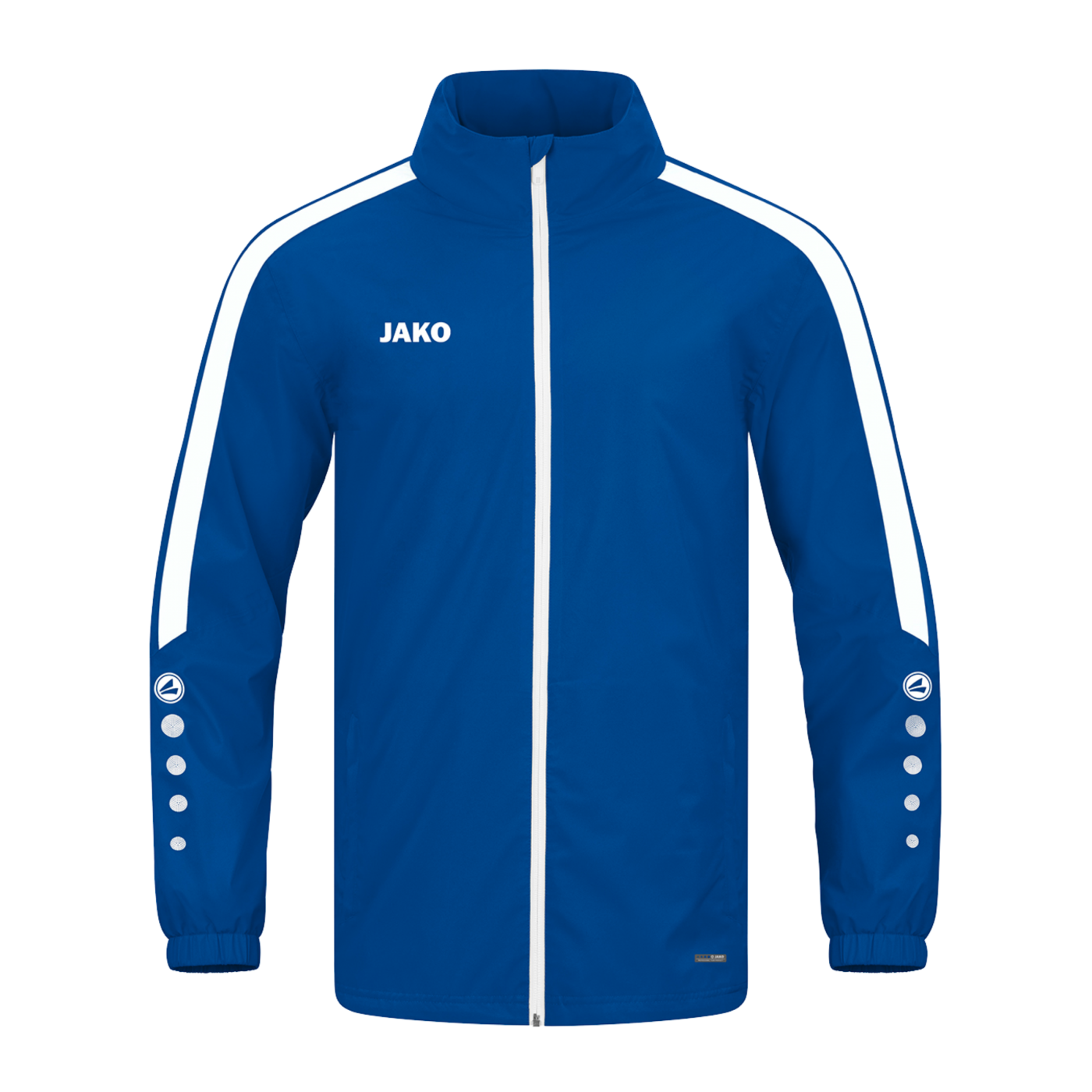 JAKO Power Allwetterjacke Blau Weiss F400