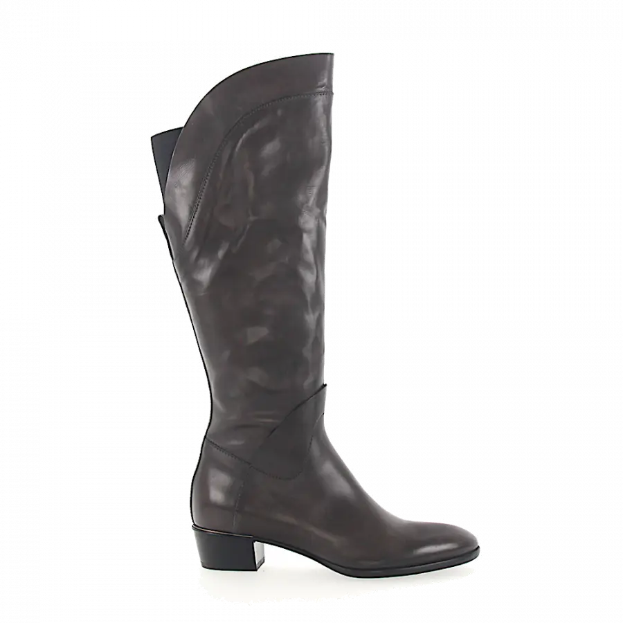 AGL Attilio Giusti Leombruni - Cowboystiefel D103530 Kalbsleder - grau