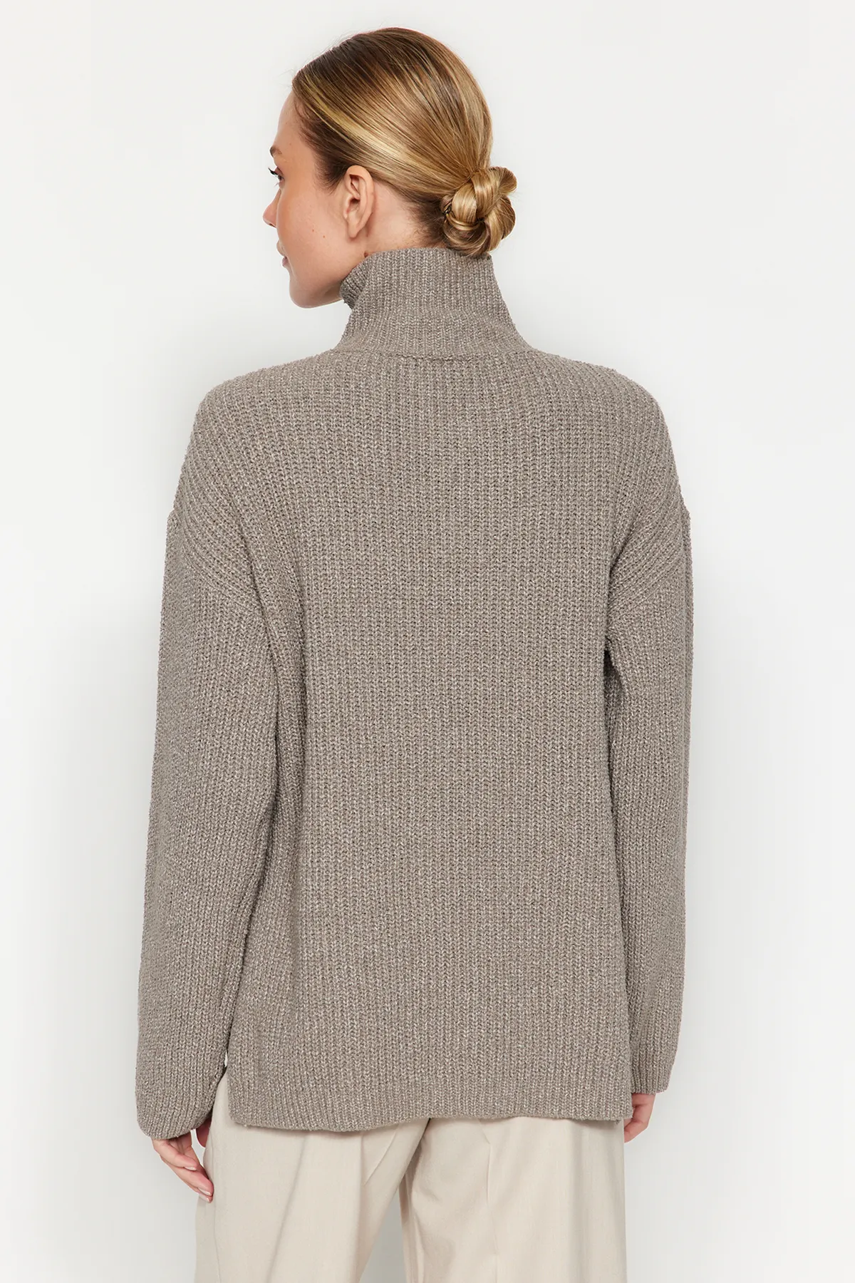 Trendyol Collection  Vizon Care Collection Oversize-Strickpullover TWOAW24KZ01119