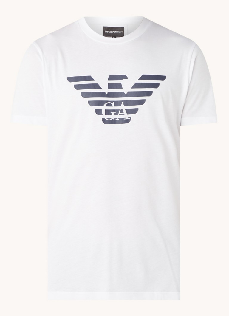 Tricou Emporio Armani cu logo imprimat