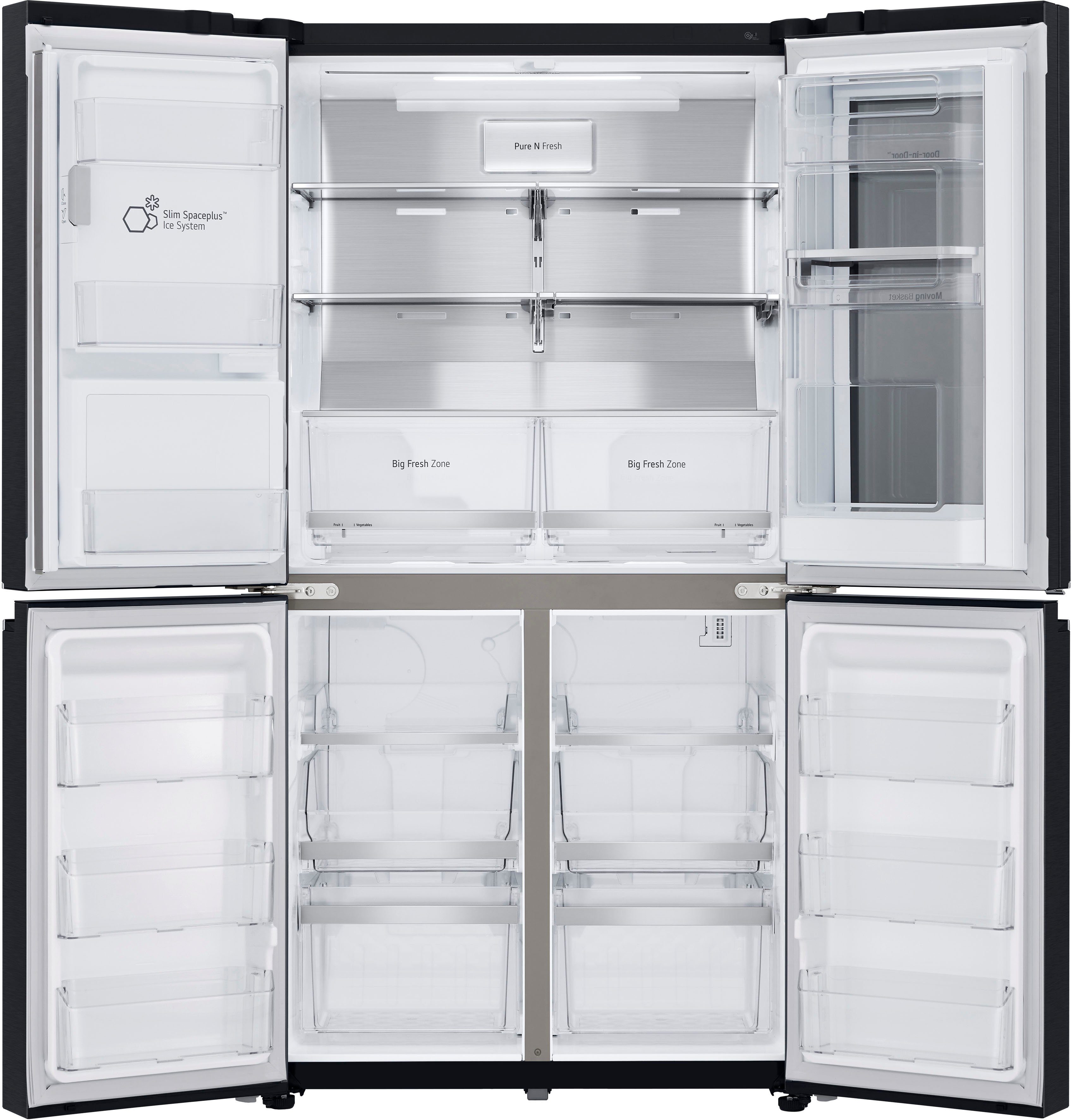 LG Multi Door GMX945MC9F, 179,3 cm hoch, 91,2 cm breit