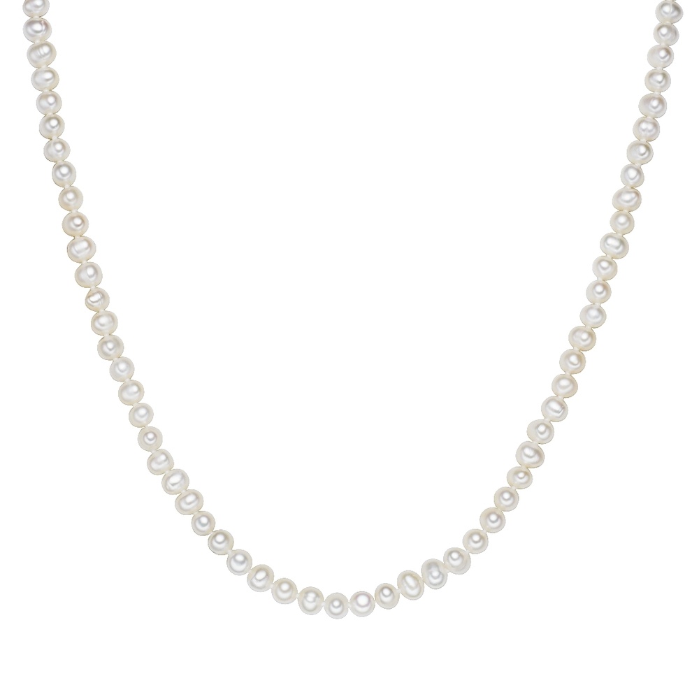 Valero Pearls Collier de perles Perle de culture d'eau douce Perle de culture d'eau douce en Bl collier
