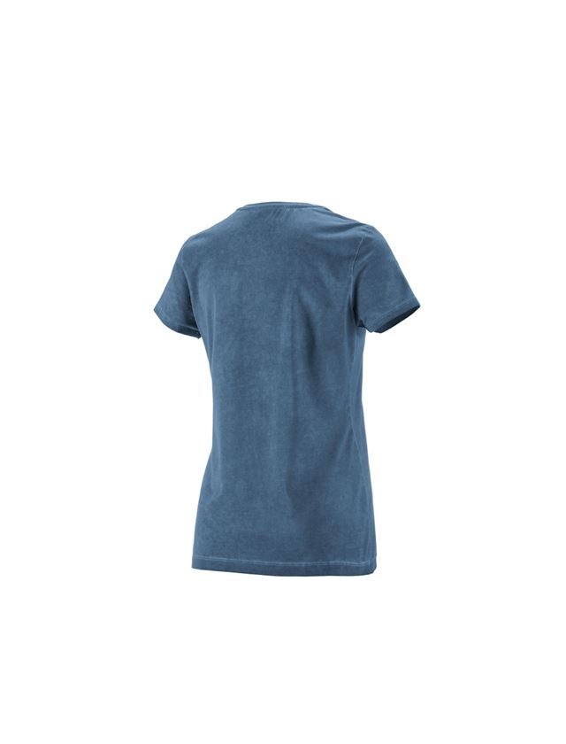 e.s. T-Shirt vintage cotton stretch, Damen