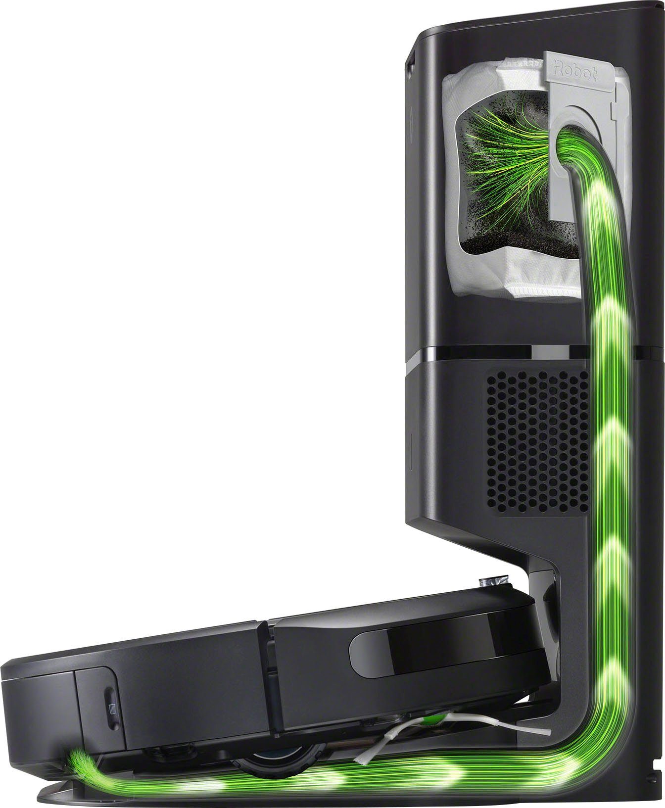 iRobot Saugroboter Roomba Combo i8+ (i857840) inkl. autom. Absaugstation, mit Beutel