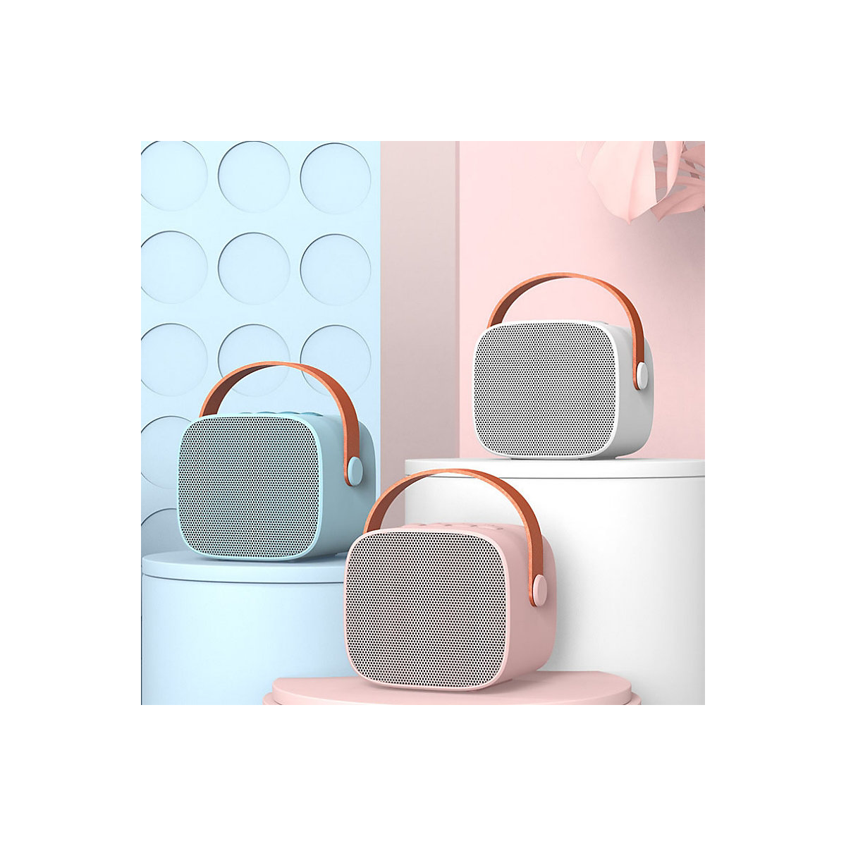 Tragbares Audio Bluetooth + Mikrofon Split Set Mikrofon Kinder kleine Familie KTV Set