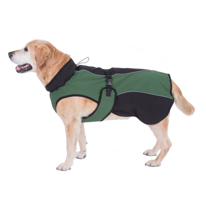 Softshell-Hundemantel - grün zu TOP-Preisen
