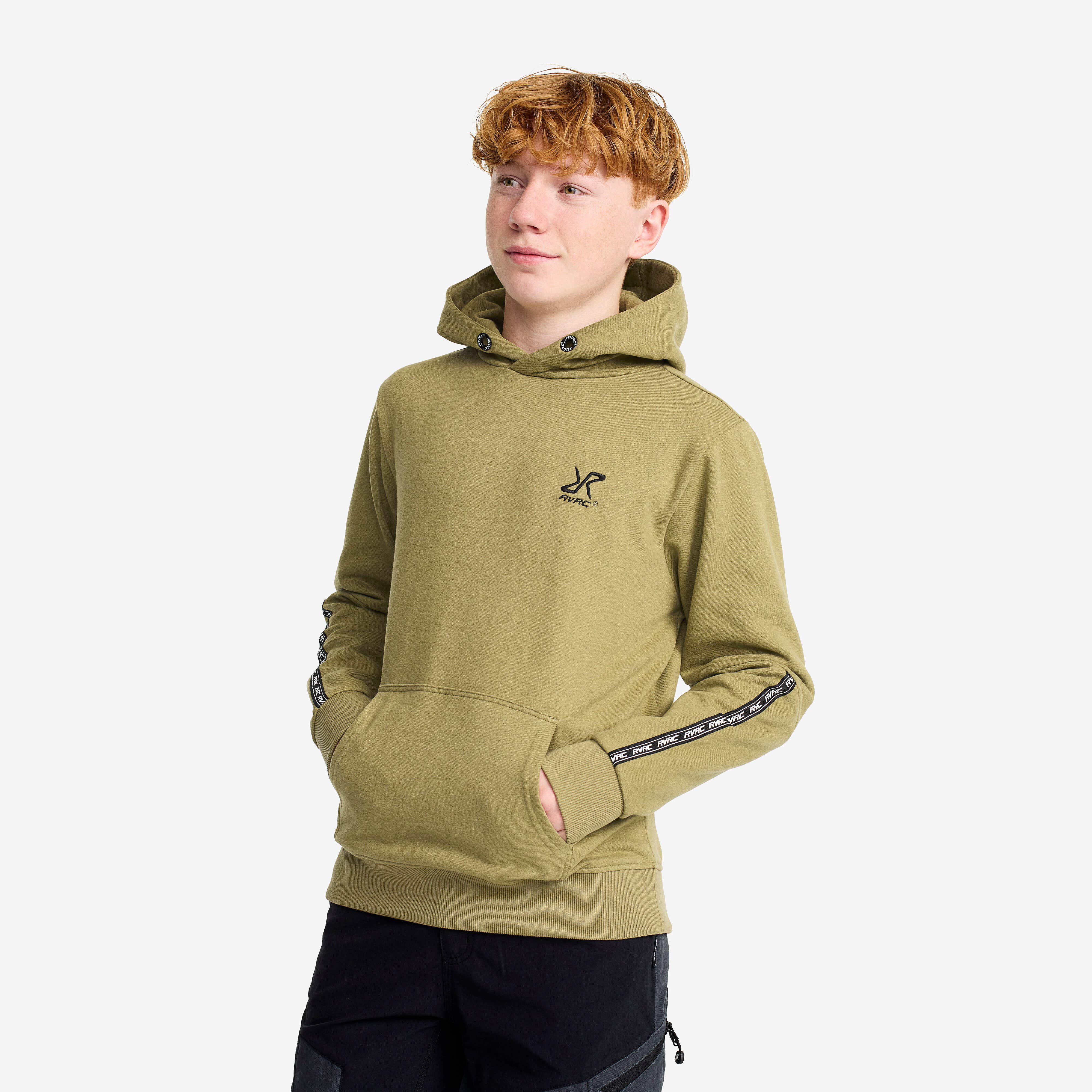 Lounge Logo Hoodie Teens Aloe