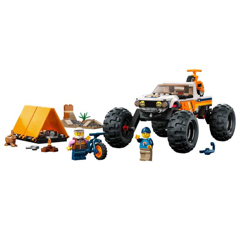 60387 LEGO City Les aventures du 4x4 tout-terrain
