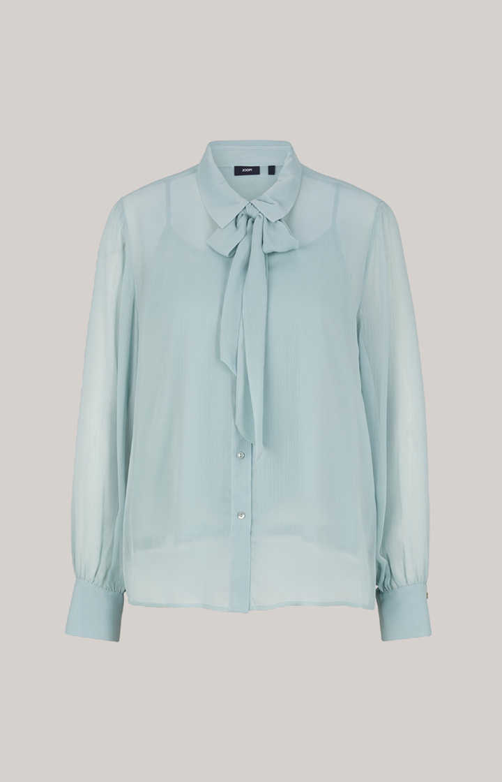 Chiffon-Bluse in Mint