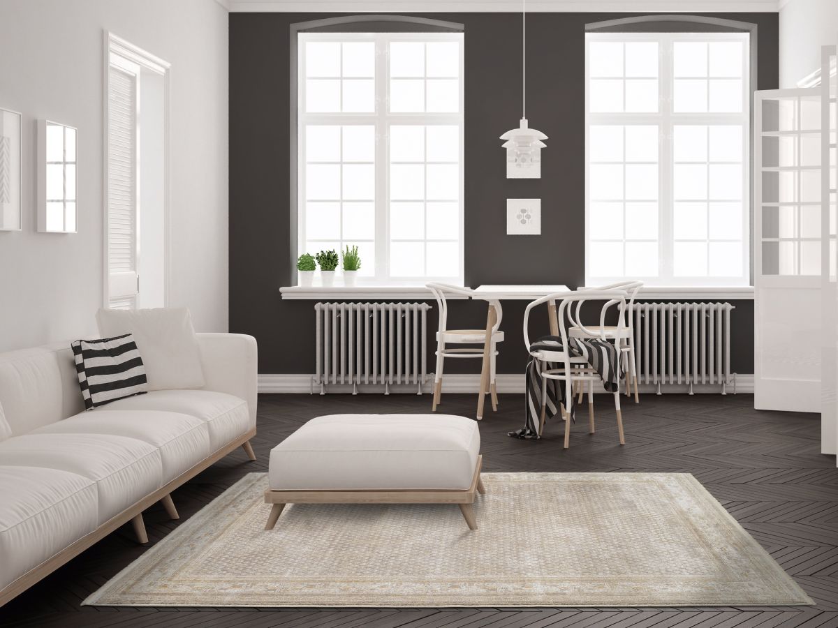 Webteppich Miri Beige-Gold 160 x 230 cm