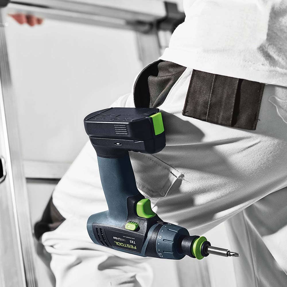 Conjunto de furadeira/parafusadeira FESTOOL 10,8 V 2 x 2,6 Ah 10 mm 576104