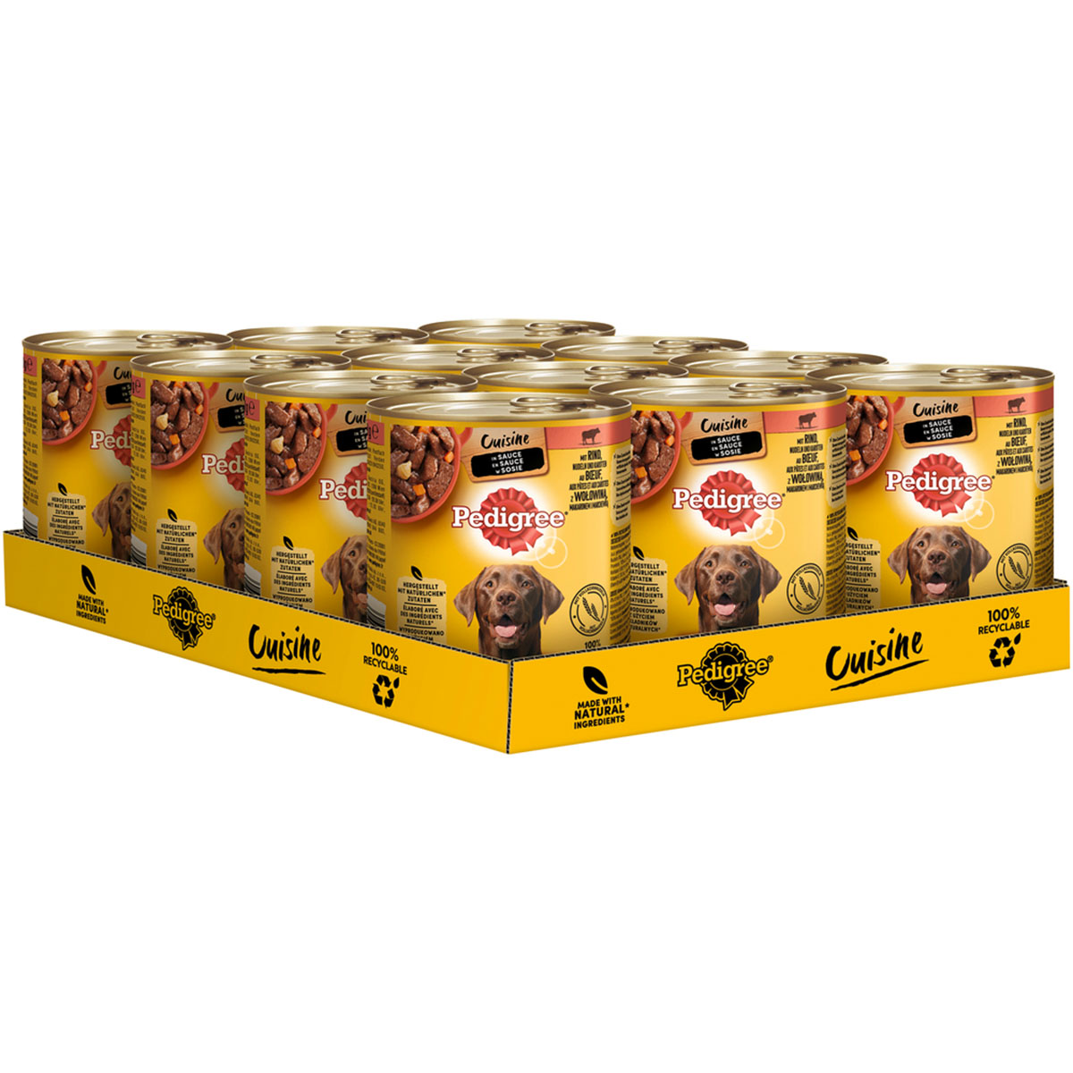 PEDIGREE Cuisine Sauce Rind, Nudeln, Karotten kaufen bei ZooRoyal