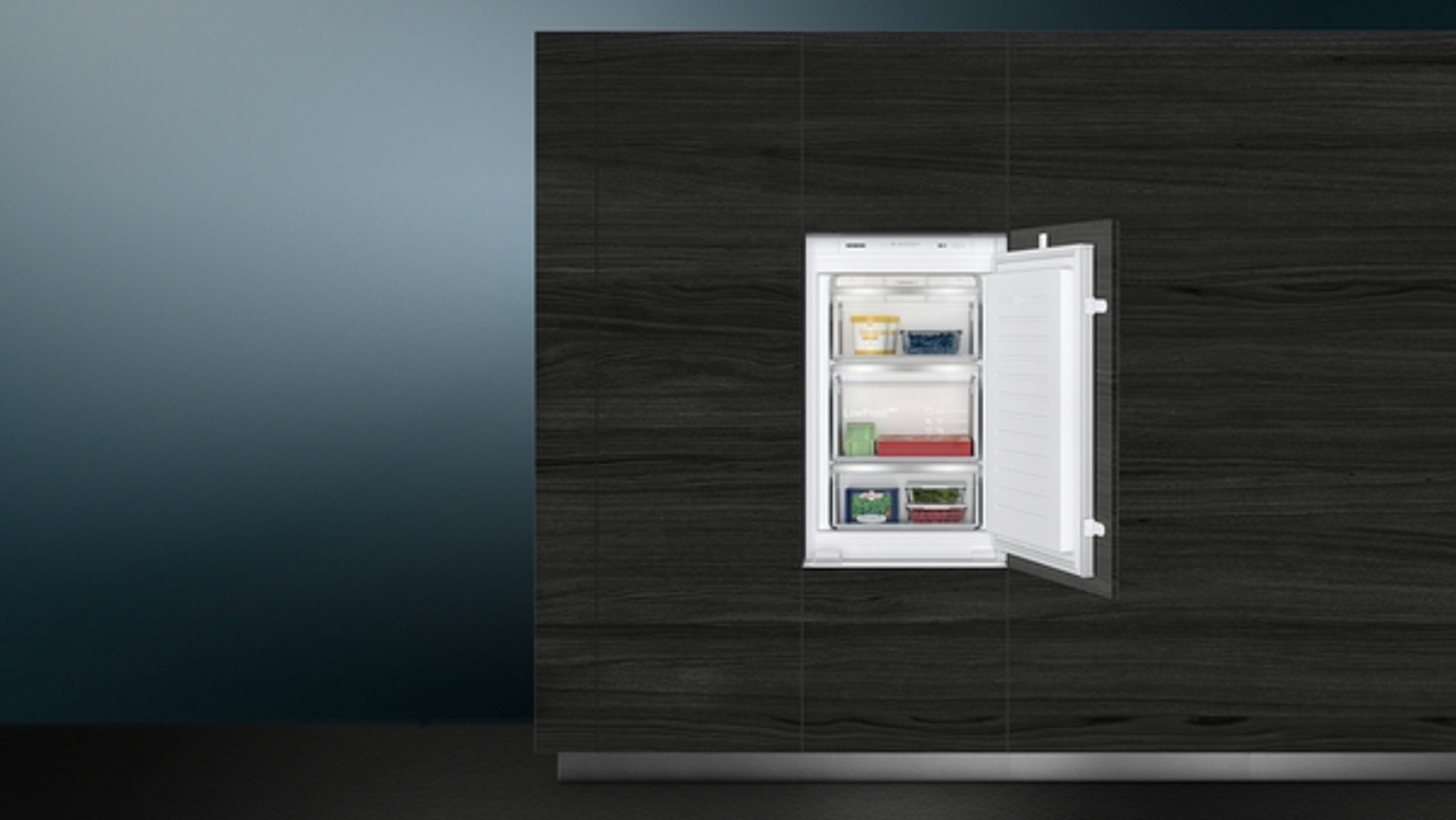 SIEMENS Einbaugefrierschrank GI21VVSE0, 87 cm hoch, 54 cm breit, 87.4 x 54.1 cm, Schleppscharnier