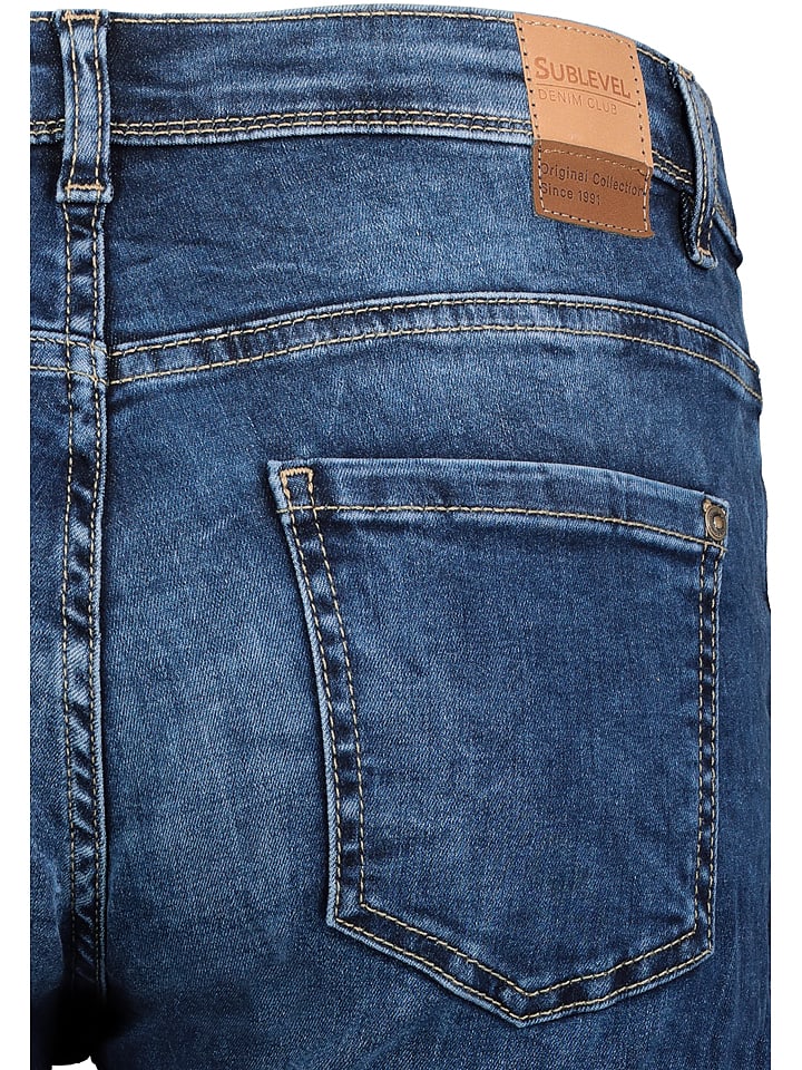Sublevel Jeans - Skinny fit - in Dunkelblau günstig kaufen