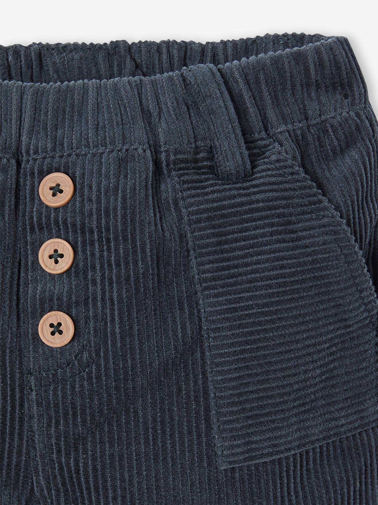 Vertbaudet Baby Cordhose - anthrazit