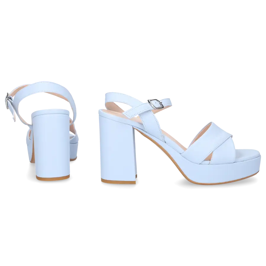 Sgamo - Sandalen 570 Kalbsleder - blau