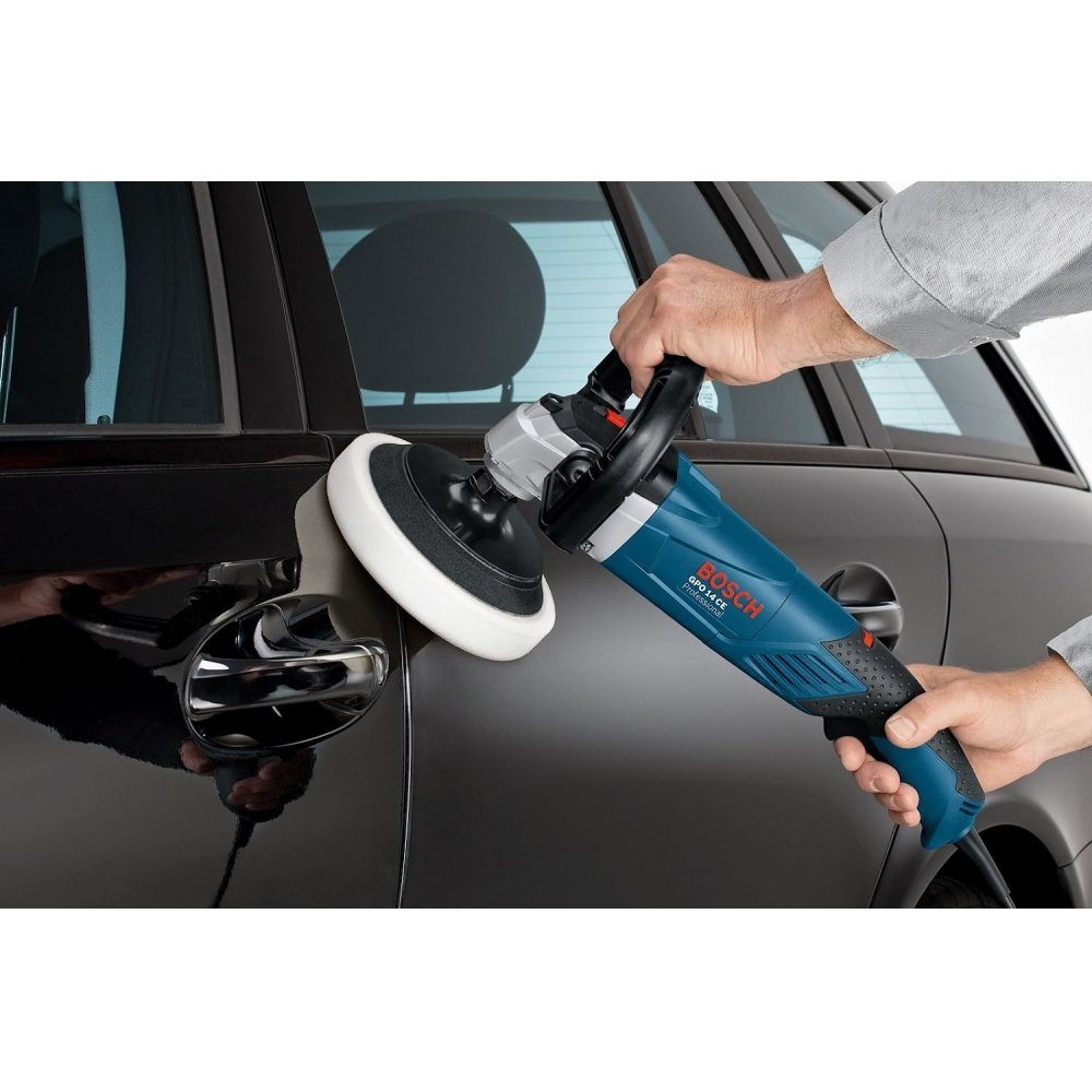 BOSCH Winkelpolierer GPO 14CE Professional - Winkelpolierer - blau/schwarz