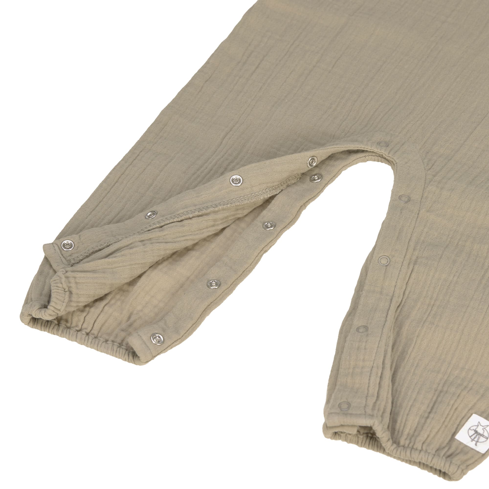 Baby Jumpsuit - Bio Baumwolle, Oliv