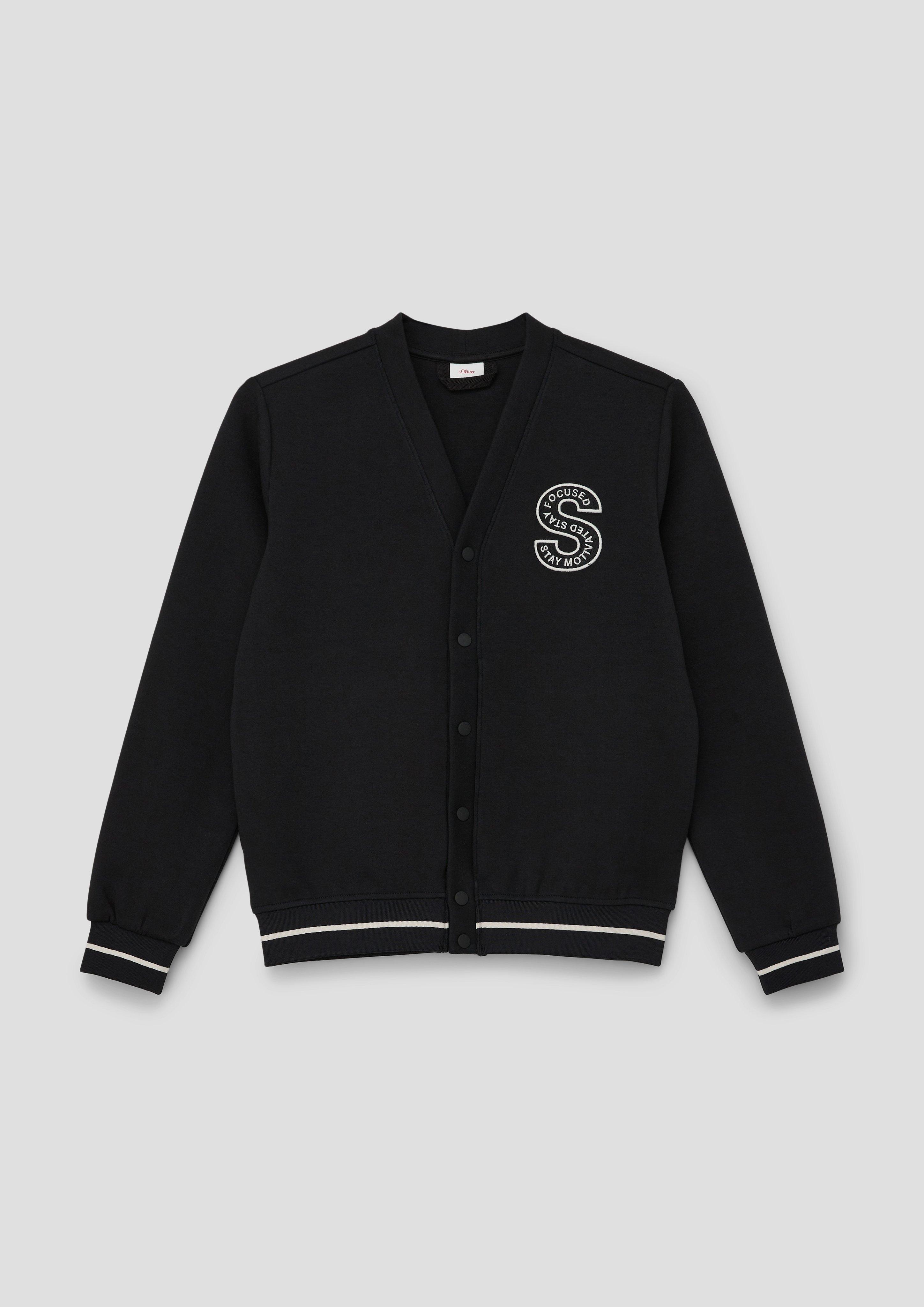 Sweatjacke im College-Stil  2140641-9999
