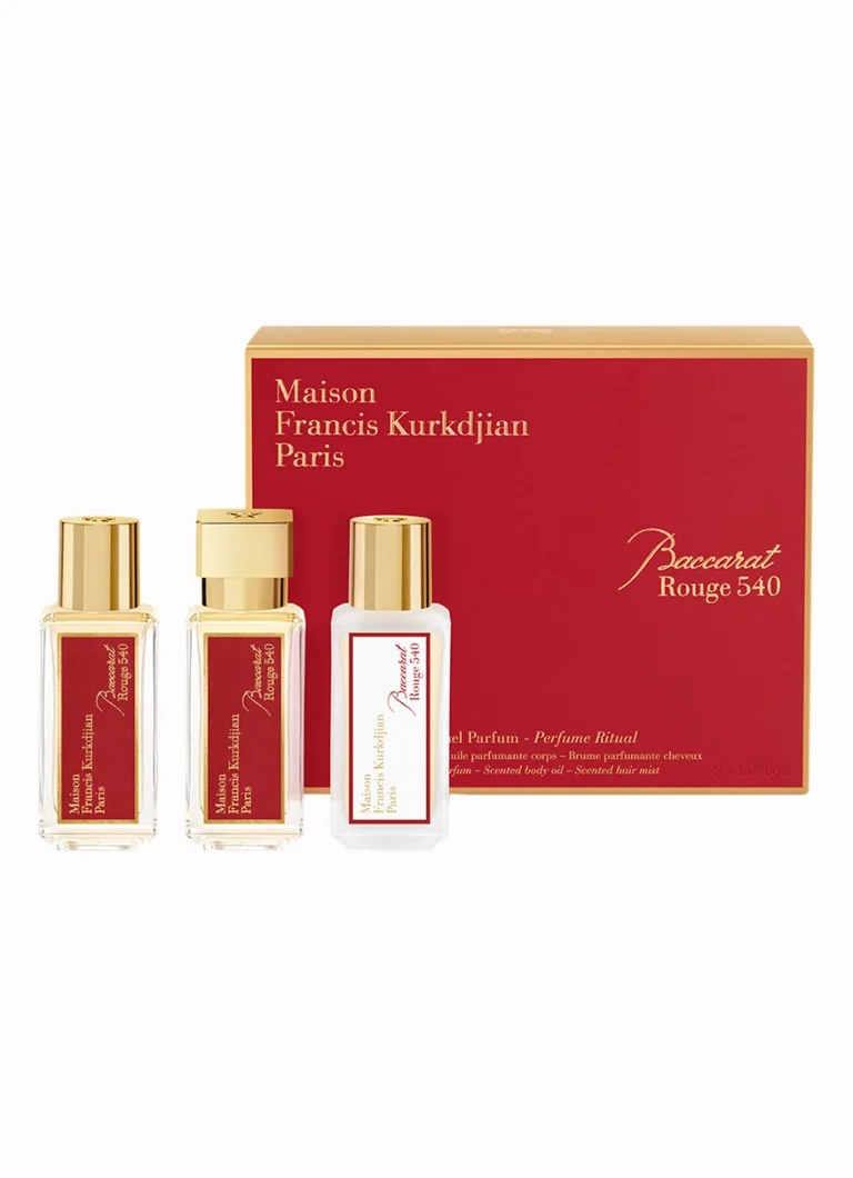 Maison Francis Kurkdjian Baccarat Rouge 540 Rituel - Set Parfum Ediție Limitată