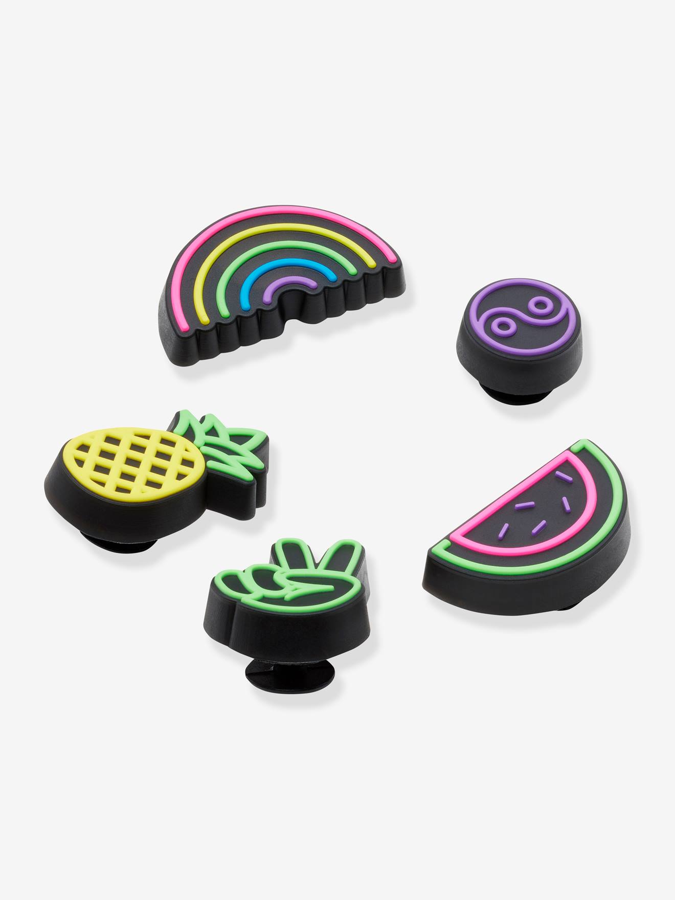 Breloques Jibbitz™ Lights Up Fun 5 Pack CROCS™ multicolore