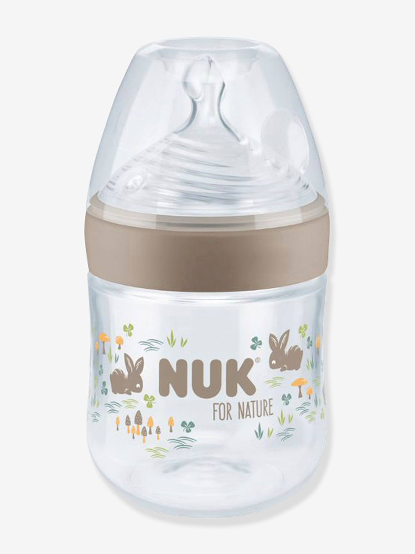 Biberon 150 ml NUK for Nature blanc