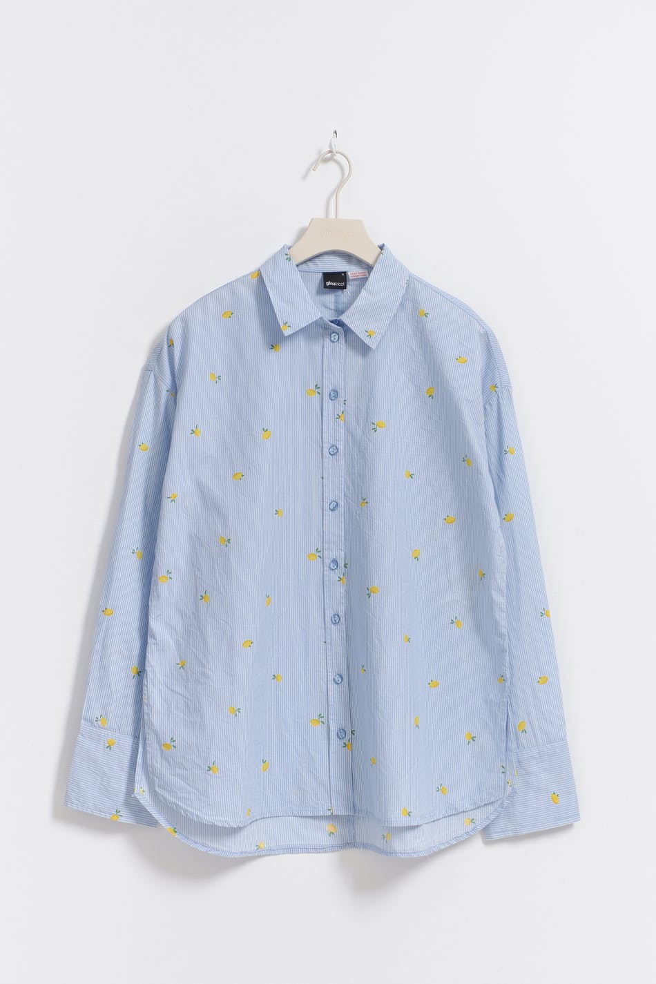 Poplin pyjamas shirt