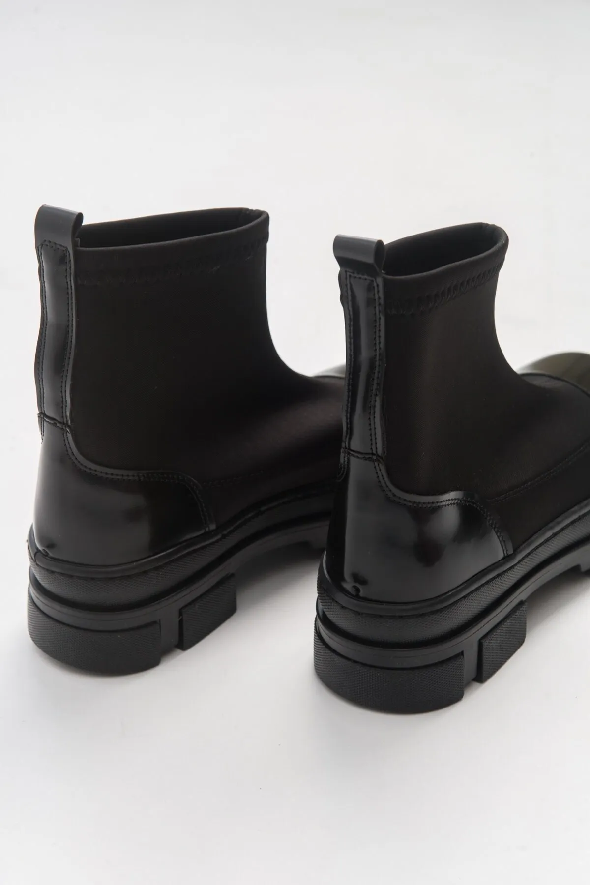 LuviShoes  Bendıs schwarze Scuba-Damenstiefel