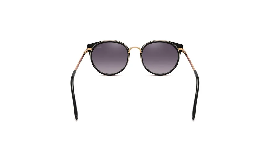 Caresse Brillenmode Sonnenbrille Metall schwarz