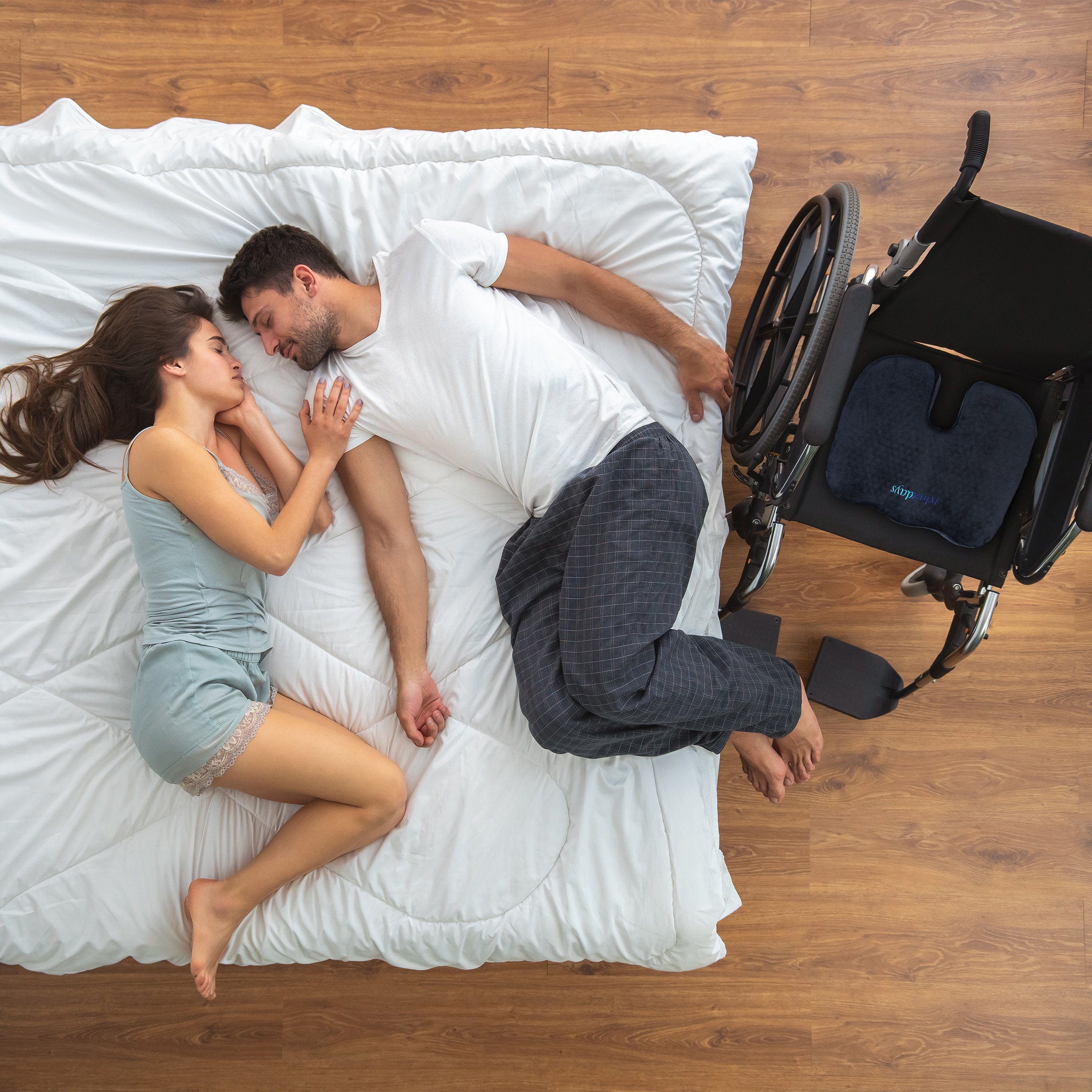 relaxdays Stuhlkissen Orthopädisches Sitzkissen