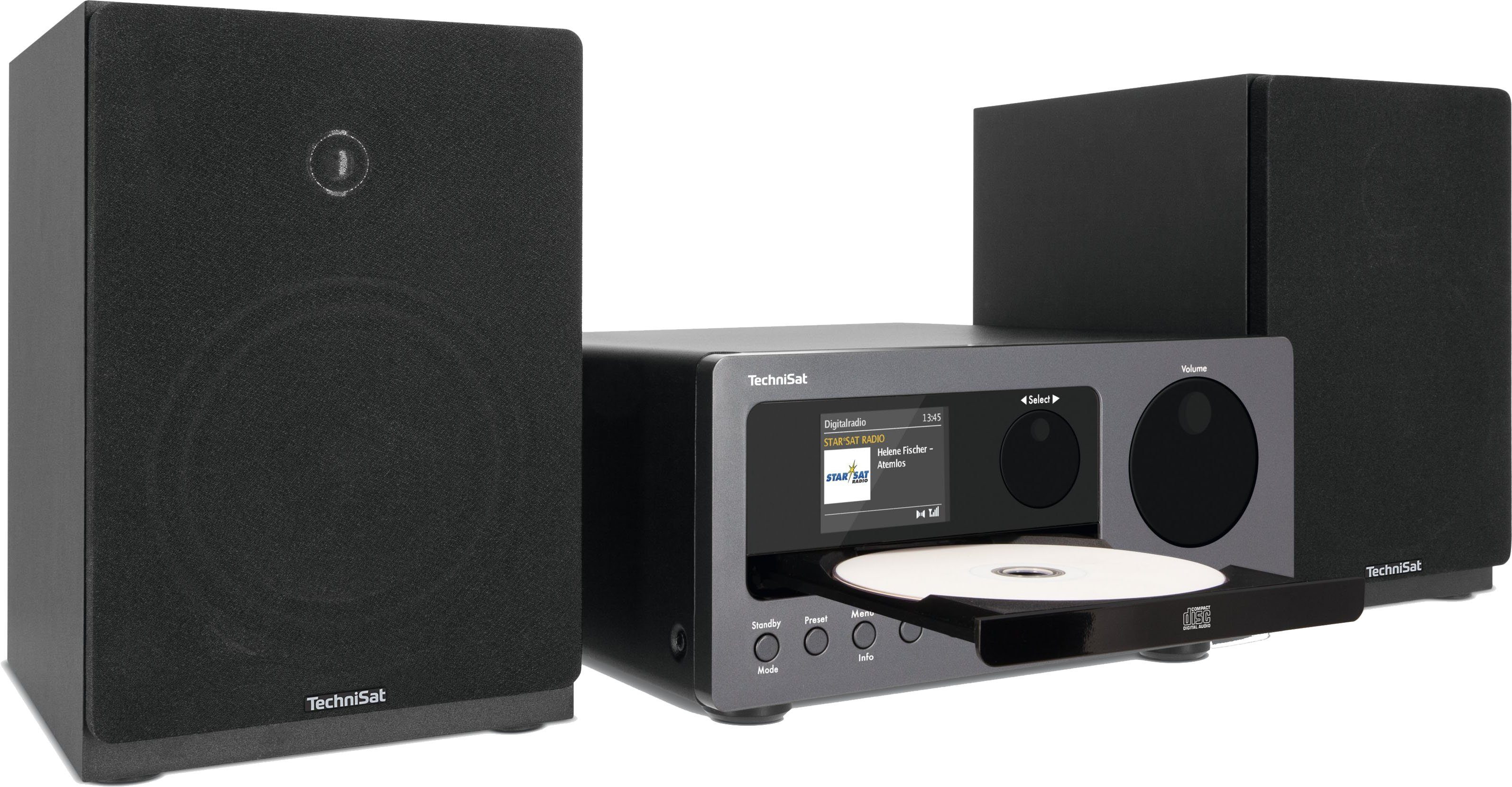 TechniSat DIGITRADIO 700 Stereo- Microanlage (Digitalradio (DAB), Internetradio, UKW mit RDS, 40 W)