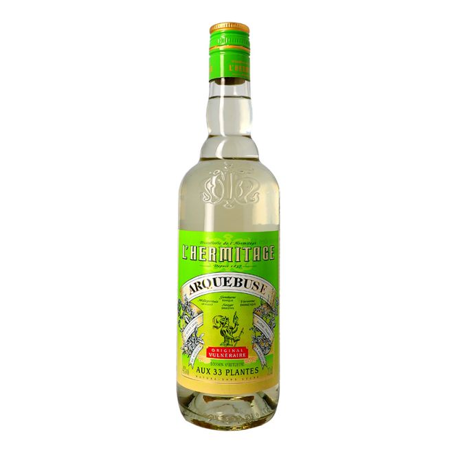 Eau-de-vie de plantes Distillerie de l'Hermitage Arquebuse 43°