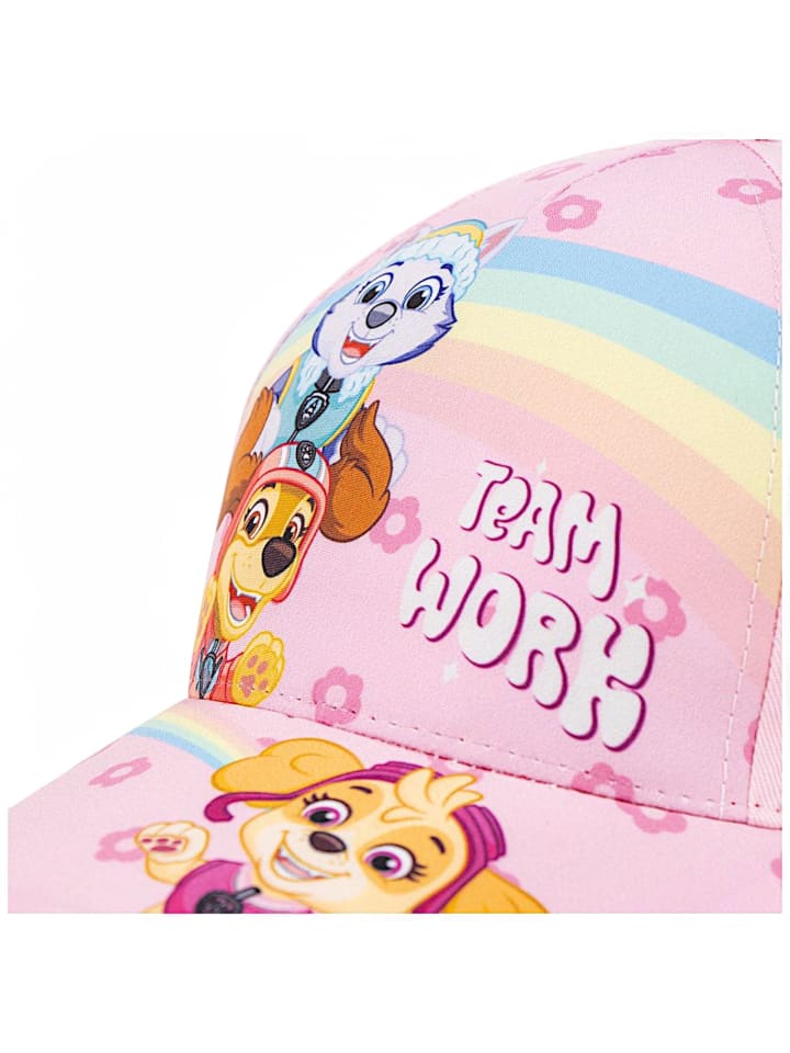 Paw Patrol Basecap Paw Patrol Skye, Everest & Zuma in Rosa günstig kaufen 53 cm