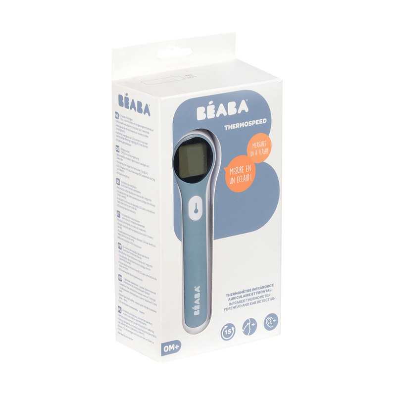 Thermomètre Thermospeed infrarouge auriculaire et frontal Beaba
