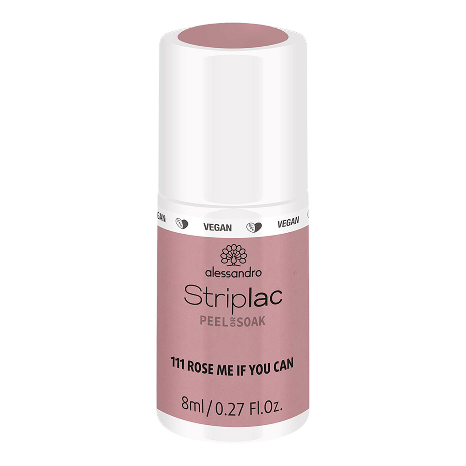 Alessandro Striplac Peel or Soak Vernis Semi-permanent - 111 Rose Me If You Can