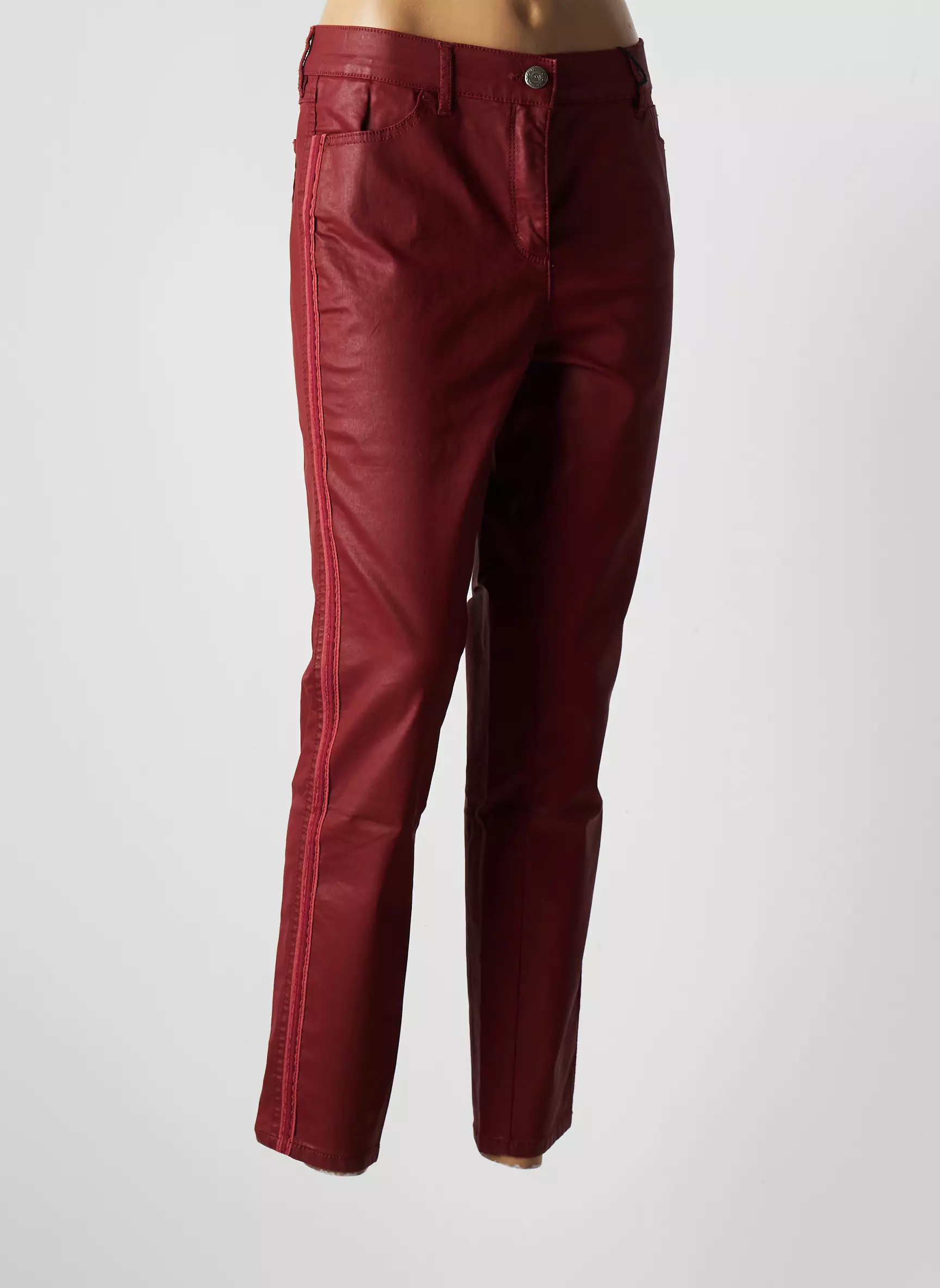 Toni Dress Pantalons Slim Femme couleur rouge